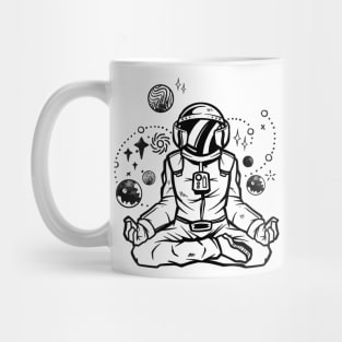 Meditate Astronaut Mug
